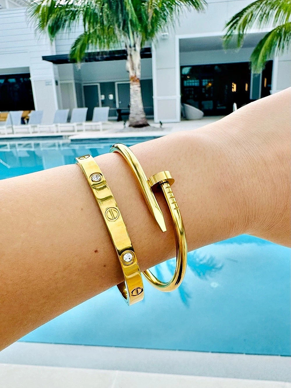 Gold Luxury Bracelet Stack